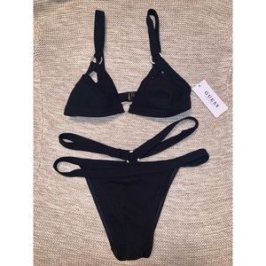 GUESS Small Black Brazilian Bikini